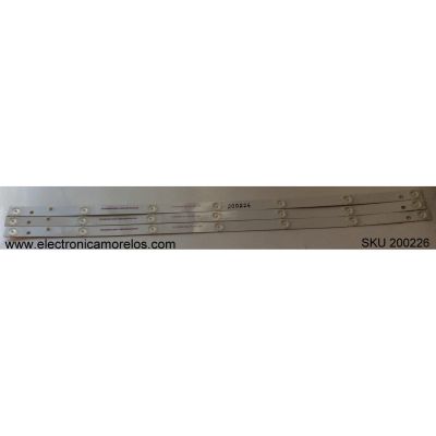 KIT DE LED PARA TV / INSIGNIA T420HVN06.0 / YX-42S25E06-3DDL2-0-C-49C-1006 / 420TV07 V2 / MODELO NS-42D510NA15